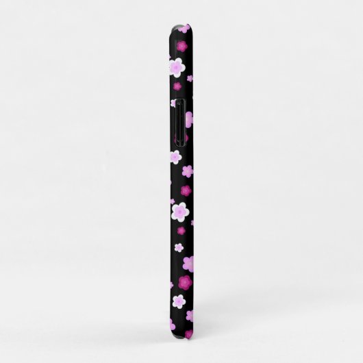 Niedlich rosa Blume Blumengefälle Muster Case-Mate iPhone Hülle (Hinten/Rechts)