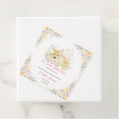 Niedlich-Rosa-Blumendärme Geschenkanhänger (Beispiel)