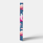 niedlich rosa Blumenmuster Case-Mate iPhone Hülle (Rückseite / Rechts)