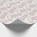 Niedlich rosa Bow Blumencoquette Geschenkpapier<br><div class="desc">Niedliches rosa Bow Blumenkachelpapier. Matching-Elemente verfügbar.</div>