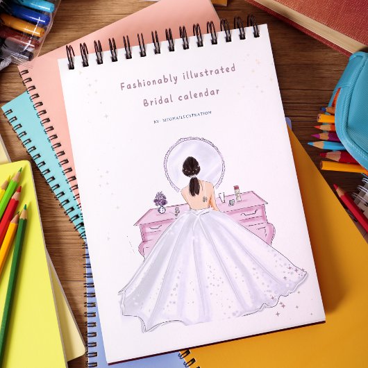 niedlich-rosa Brigade Kalender