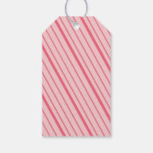 Niedlich rosa Christliche Weihnachten Geschenkanhänger (Rückseite)