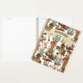 Niedlich-rosa-Cotattecore Blumenmuster Muster 2024 Planer (Anzeige)