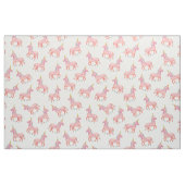 Niedlich rosa Einhorn- und Sternmuster Stoff (Fat Quarter (45,7 x 55,9 cm))