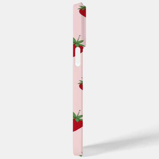 Niedlich Rosa Erdbeere Case-Mate iPhone Hülle (Rückseite / Rechts)