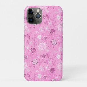 Niedlich-rosa-exquisiter handgemalteter Musterhint Case-Mate iPhone Hülle