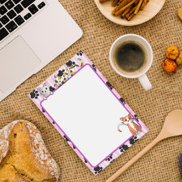 Niedlich rosa Farbe mit Pfoten niedliche Kätzchen  Post-it Klebezettel