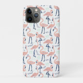 Niedlich rosa Flamingo Case-Mate iPhone Hülle (Rückseite)