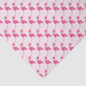 Niedlich rosa Flamingo Flamingos Tissue Paper Seidenpapier (Ausschnitt)