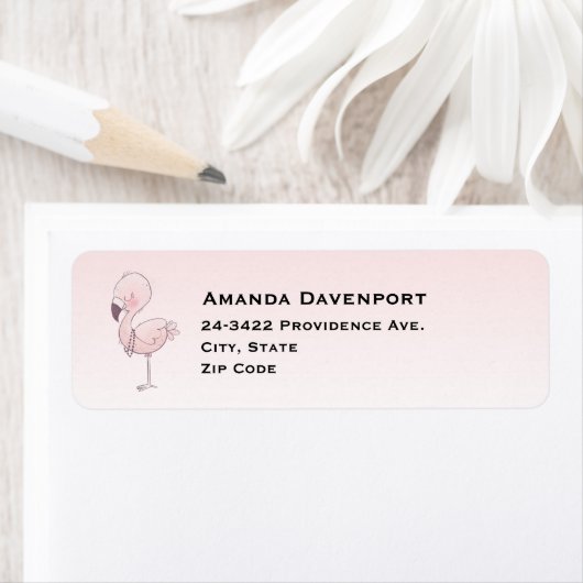 Niedlich-rosa-Flamingo-Illustration (Insitu)