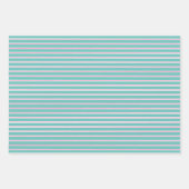 Niedlich rosa Flamingo Muster Wasserfarbe Geschenkpapier Set (Vorderseite 3)