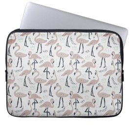 Niedlich rosa Flamingo Notebook-Ärmel Laptopschutzhülle