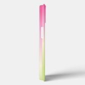 Niedlich rosa Flamingo Ombre Streifen Case-Mate iPhone Hülle (Rückseite / Rechts)