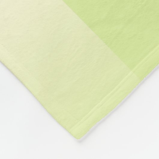 Niedlich rosa Flamingo Ombre Streifen Fleecedecke (Ecke)