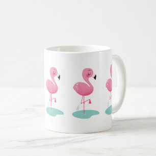 Niedlich-rosa-Flamingo-Tasse Kaffeetasse