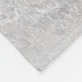 Niedlich rosa Flamingo Tropical Sandy Beach Name Fleecedecke (Ecke)