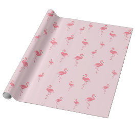 niedlich-rosa Flamingos Geschenkpapier
