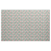 Niedlich rosa Flamingos Palm Leafe Muster Stoff (Fat Quarter (45,7 x 55,9 cm))