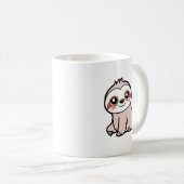 Niedlich rosa Fliege Kaffeetasse (VorderseiteRechts)