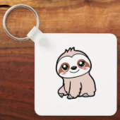 Niedlich rosa Fliege Schlüsselanhänger (Vorderseite)