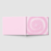 Niedlich rosa Funkelnd Sternenspirale Gästebuch (Voll)