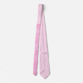 Niedlich rosa Funkelnd Sternenspirale Krawatte (Rückseite)