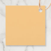 Niedlich rosa Gesprächsthema Geschenkanhänger (Rückseite)