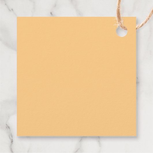 Niedlich rosa Gesprächsthema Geschenkanhänger (Rückseite)