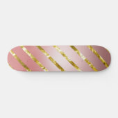 niedlich rosa Glitzer-Skateboard Skateboard (Horizontal)