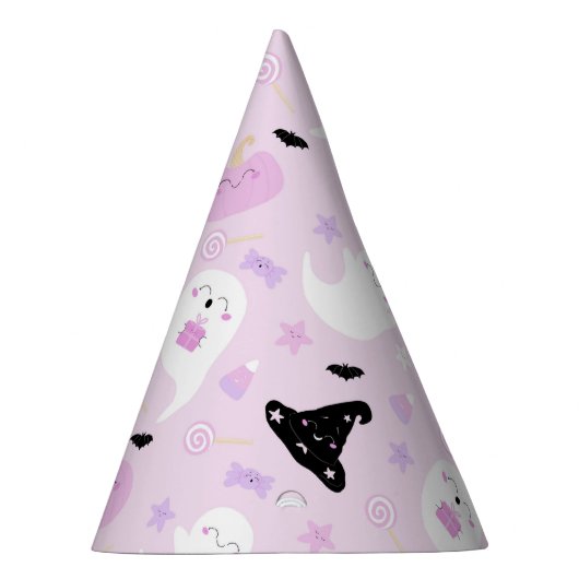 Niedlich-rosa Halloween Partyhütchen (Rechts)