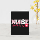 Niedlich rosa Herzklopfen Karte (Gelbe Blume)