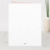 Niedlich-rosa Himbeeren Aquarellbilder Karte (Rückseite)