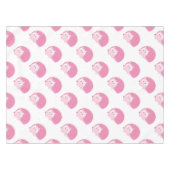 Niedlich rosa Igel Tischdecke (Vorderseite (Horizontal))