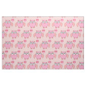 Niedlich Rosa Liebe Sie Owl Gemusterte Kunsthandwe Stoff (Fat Quarter (45,7 x 55,9 cm))