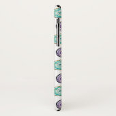 Niedlich-rosa-lila-blaues Geodmuster personalisier Case-Mate iPhone Hülle (Hinten/Links)