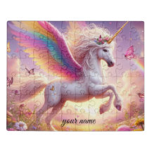 Niedlich rosa , Lila Einhorn und Regenbogen