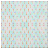 Niedlich rosa Lila Sommer Eiscreme Stoff (Muster)
