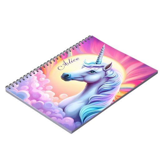 Niedlich rosa Mädchen und Name, Notizblock (Linke Seite)