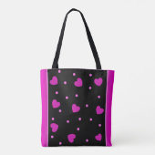 Niedlich rosa modernes Design Tasche (Rückseite)
