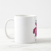 Niedlich rosa Monster Kaffeetasse (Links)