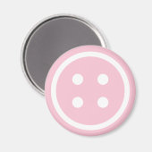 Niedlich rosa Nähtaste Magnet (Vorderseite/Rückseite)