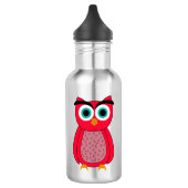 Niedlich rosa Ohr Edelstahlflasche (Links)
