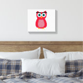 Niedlich rosa Ohr Leinwanddruck (Insitu (Schlafzimmer))