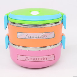 Niedlich rosa Pastellfarbene Bezeichnung des Farbv Etiketten