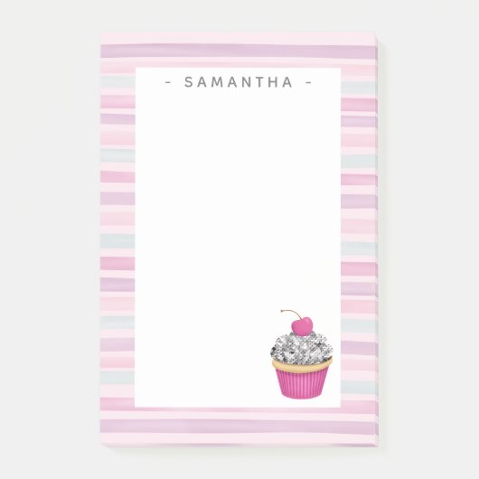 Niedlich rosa post-it klebezettel (Vorderseite)