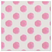 niedlich rosa Punkte Stoff (Nahaufnahme)