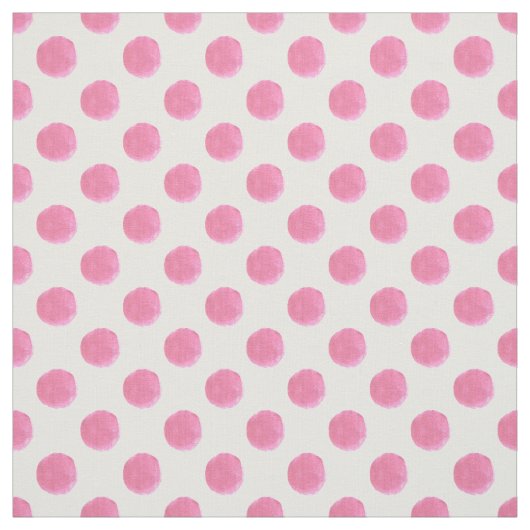 niedlich rosa Punkte Stoff (Muster)
