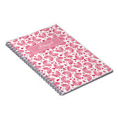 Niedlich rosa Regenbogen und Herz-Muster Kinder Notizblock (Rechte Seite)