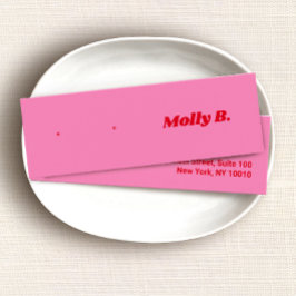 Niedlich rosa Retro Stud Earring Juwelier Display