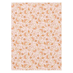 Niedlich Rosa Retro Tischdecke